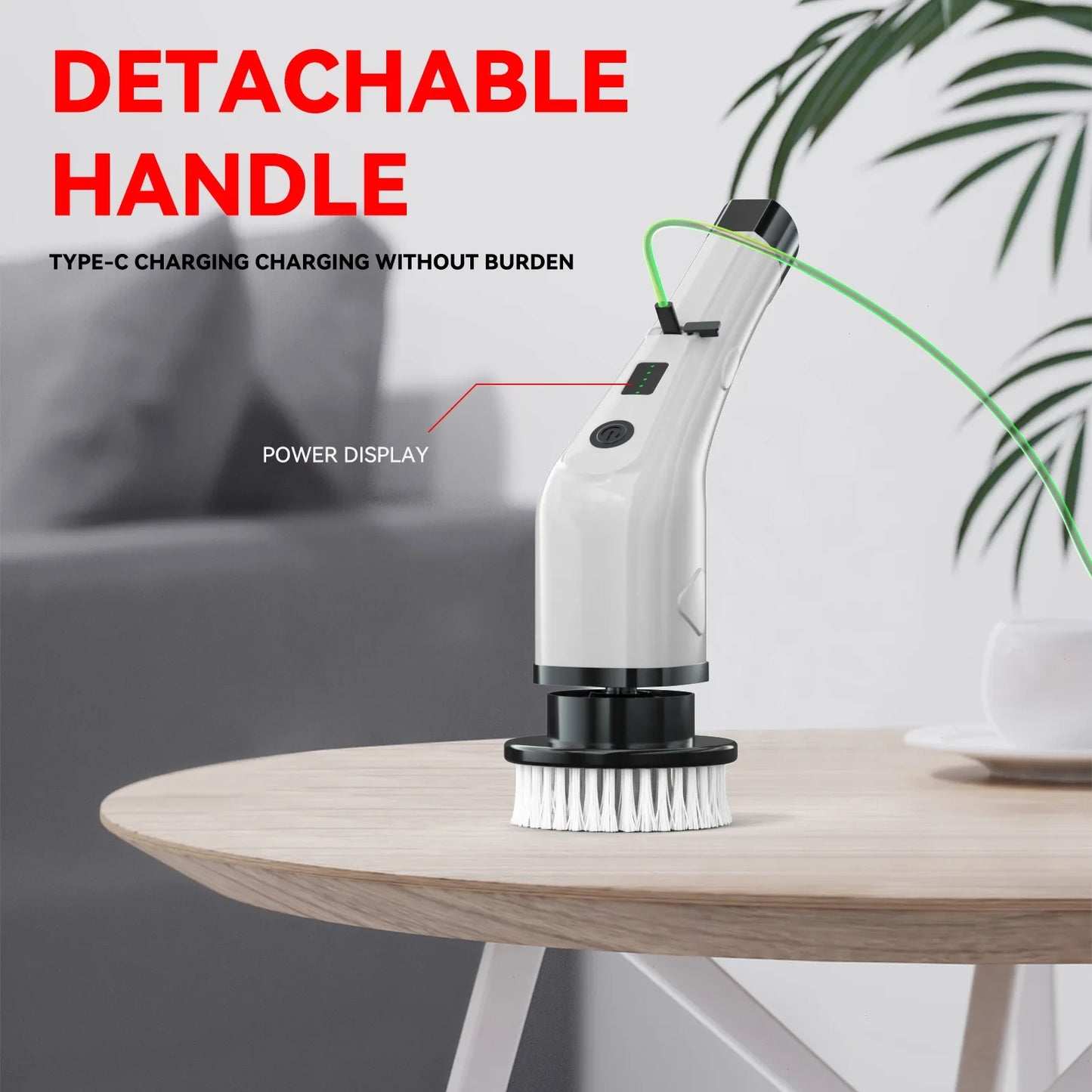 9-In-1 Electric Cleaning Brush Electric Spin Cleaning Scrubber Electric Cleaning Tools Parlour Kitchen Bathroom Cleaning Gadgets